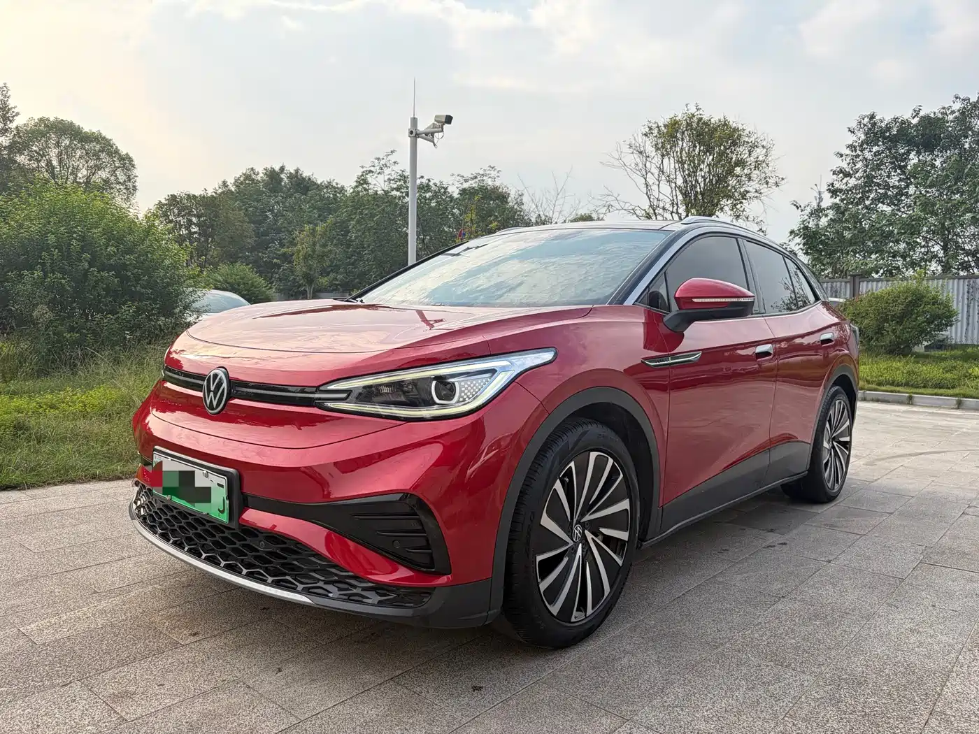 Volkswagen ID.4 X 2021 — пригон из Китая