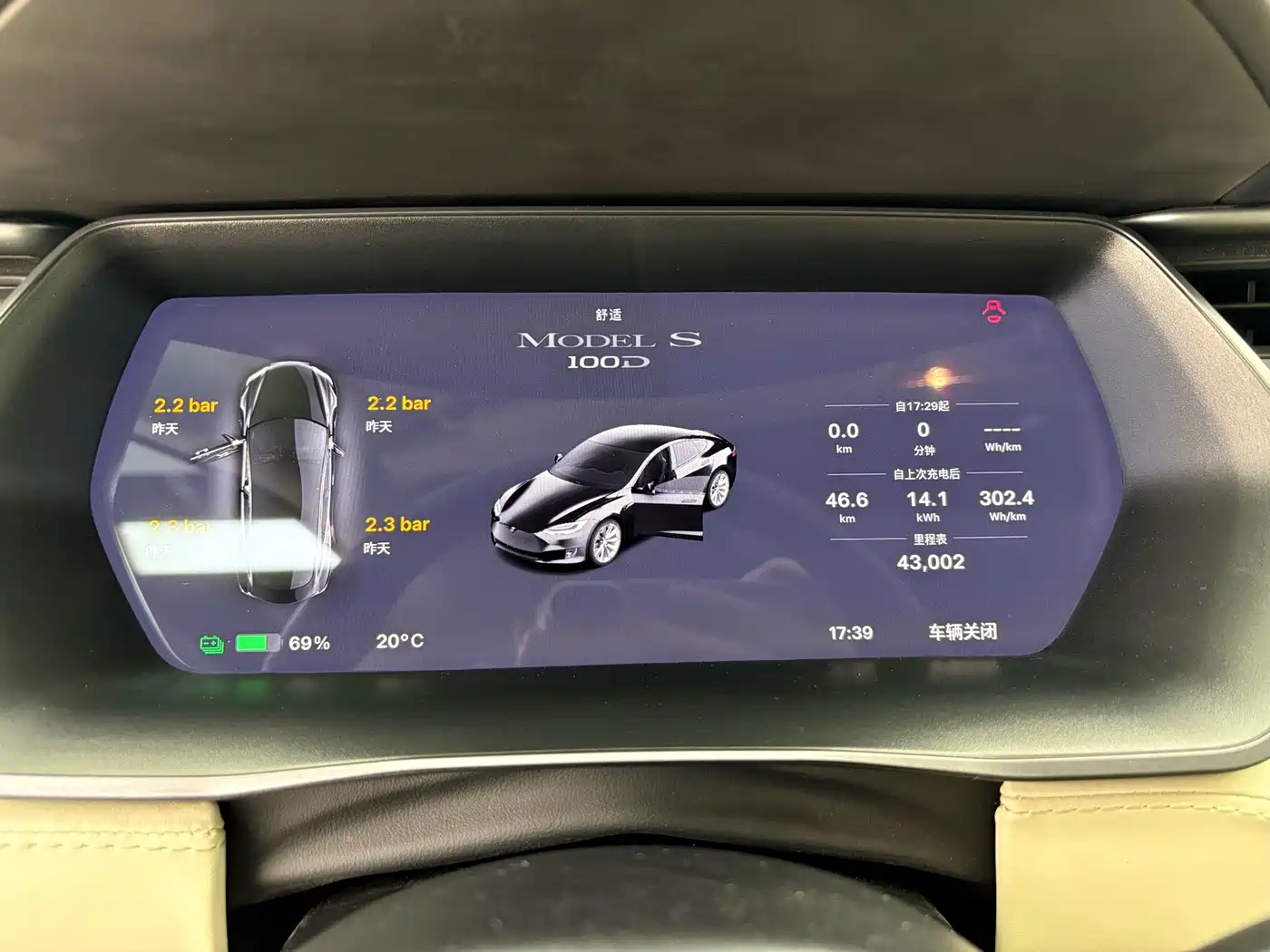 Tesla Model S 2019 2017 Model S 100D Long Range