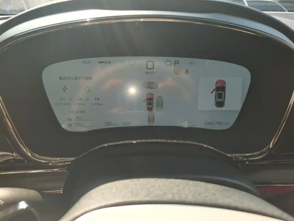 BYD Han 2025 DM-i 125KM LiDAR Smart Driving фото 12