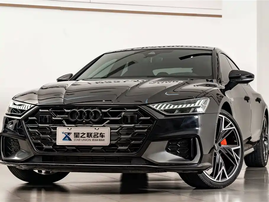Audi A7L 2024 45 TFSI quattro Black Warrior Edition фото 3