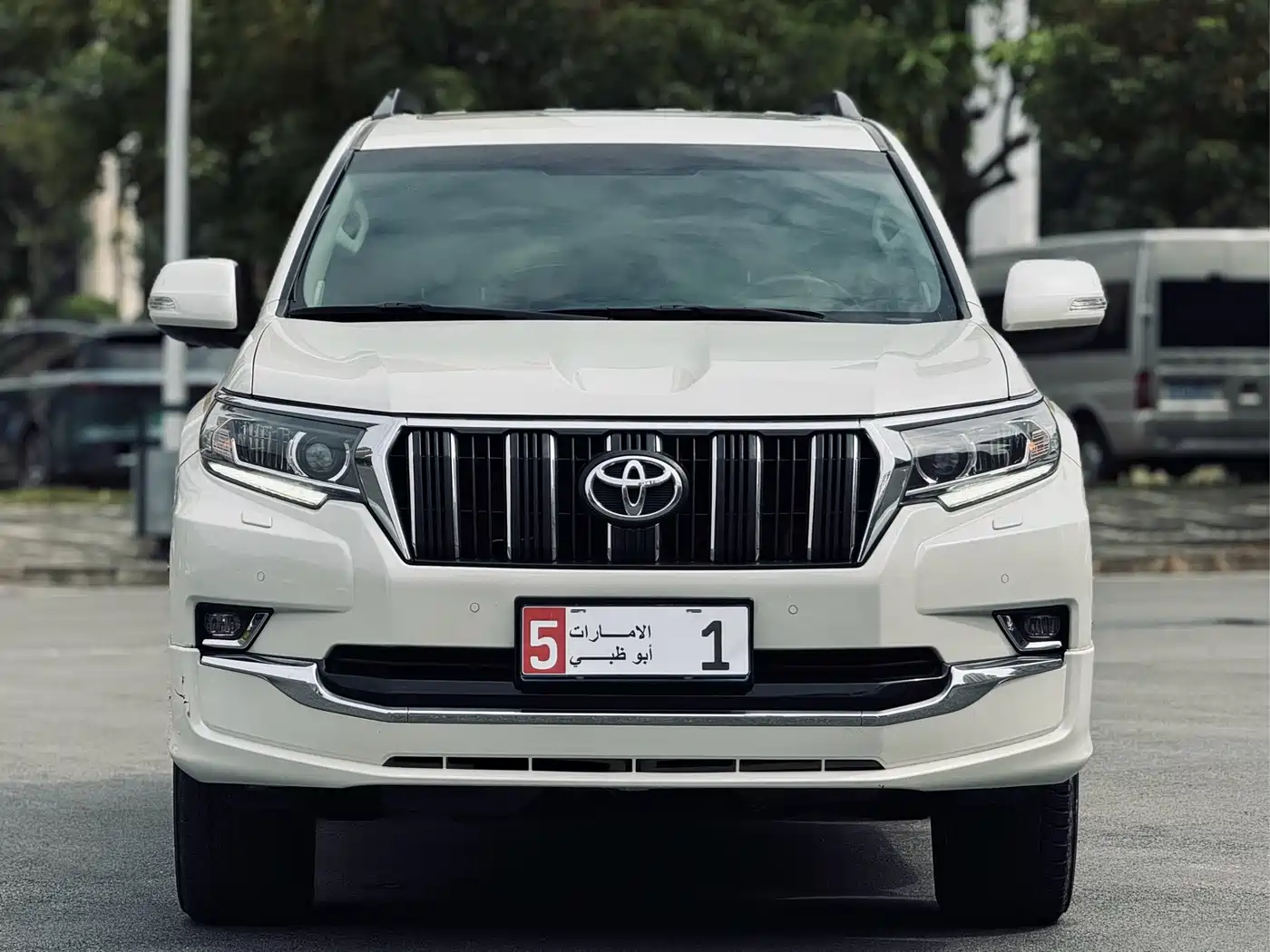 Toyota Prado 2019 3.5L Automatic TX-L Zunxiang Edition with Rear-mounted Spare Tire фото 2