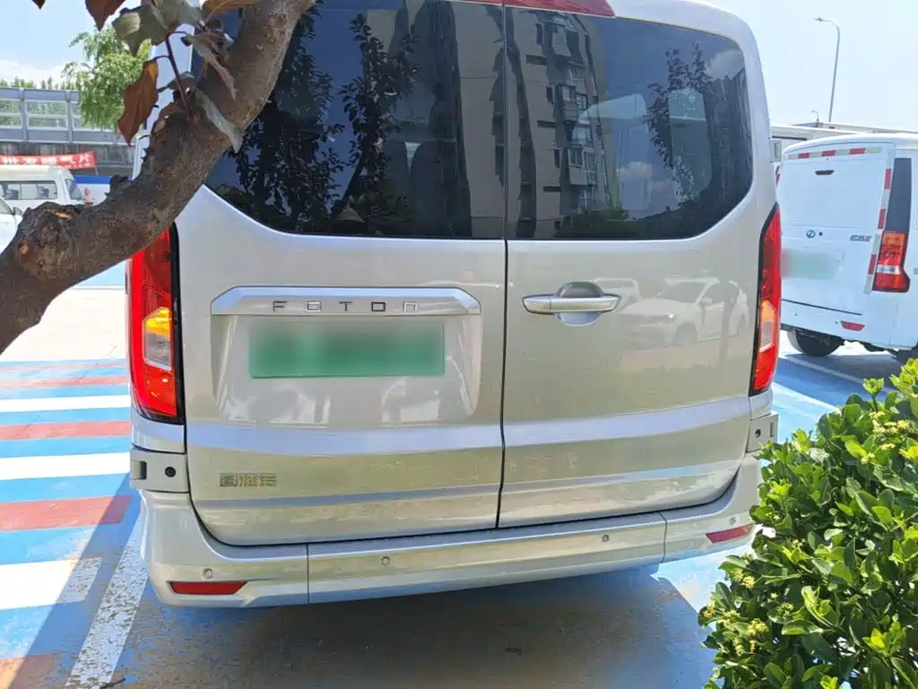 Foton Tuyano Big V New Energy 2026 2024 Long Wheelbase Low Roof 7 Seater CATL 53.58kwh