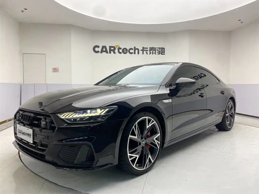 Audi A7L 2023 45 TFSI quattro S-line Black Warrior Edition фото 2
