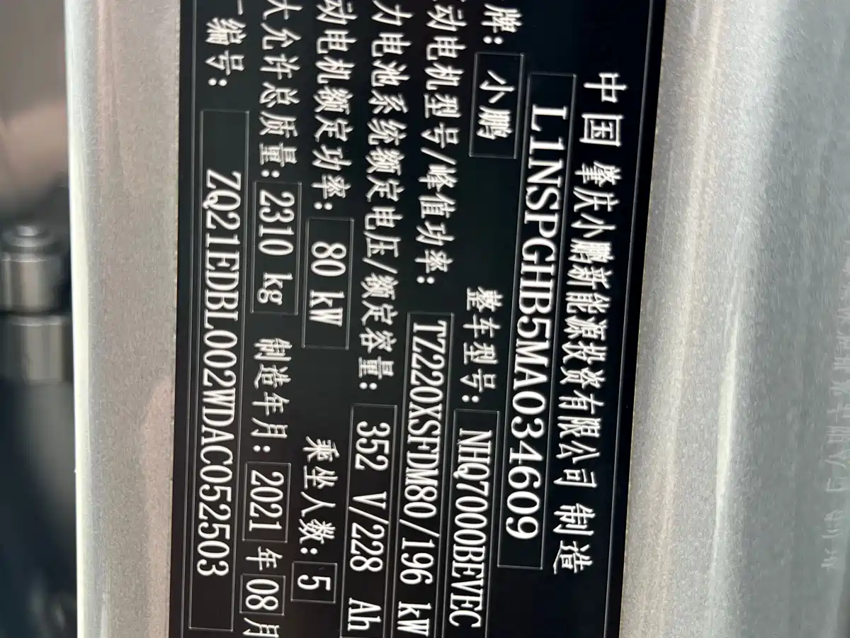 XPeng P7 2020 Model 670N фото 13