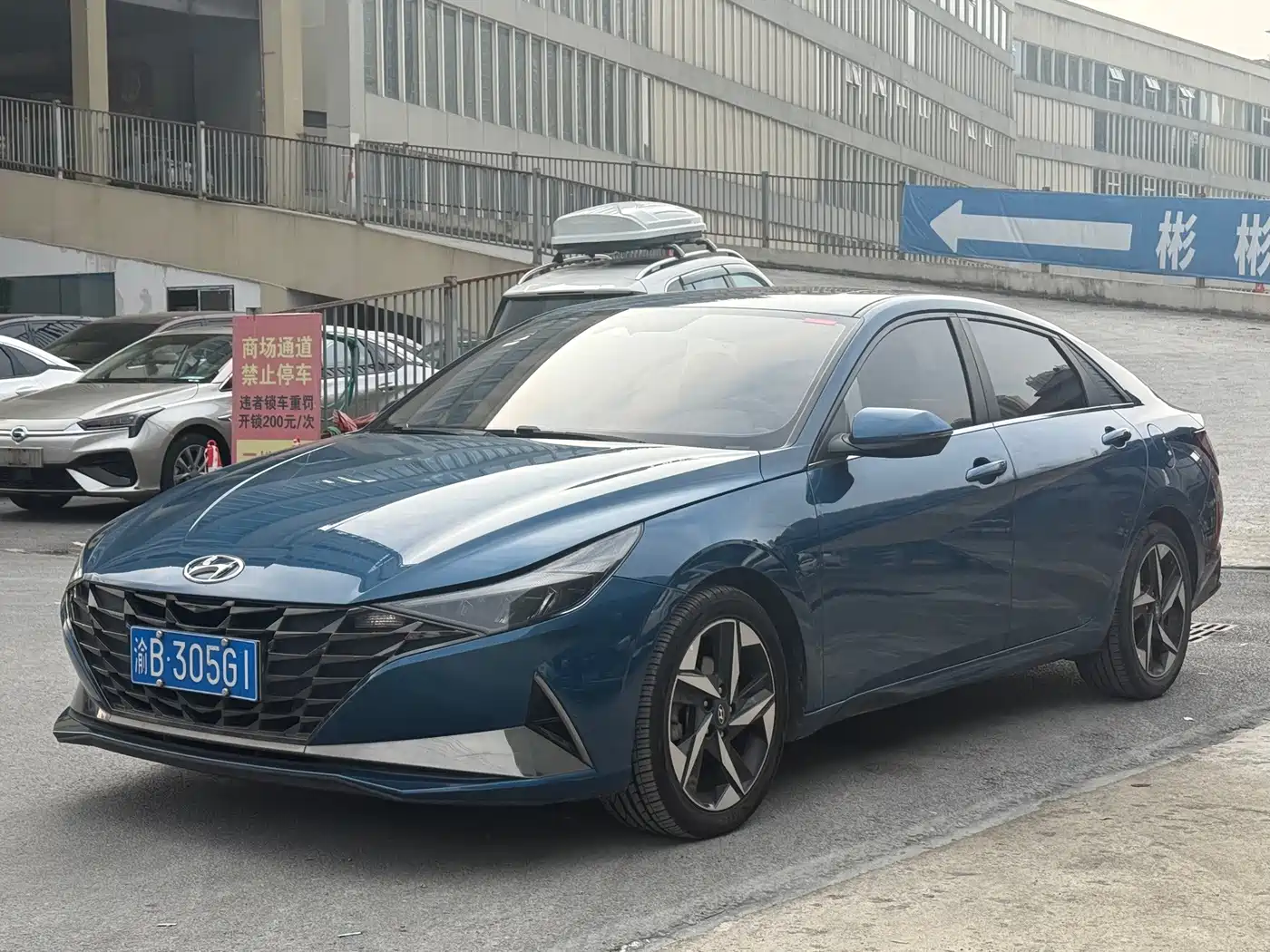 Hyundai Elantra 2021 — пригон из Китая