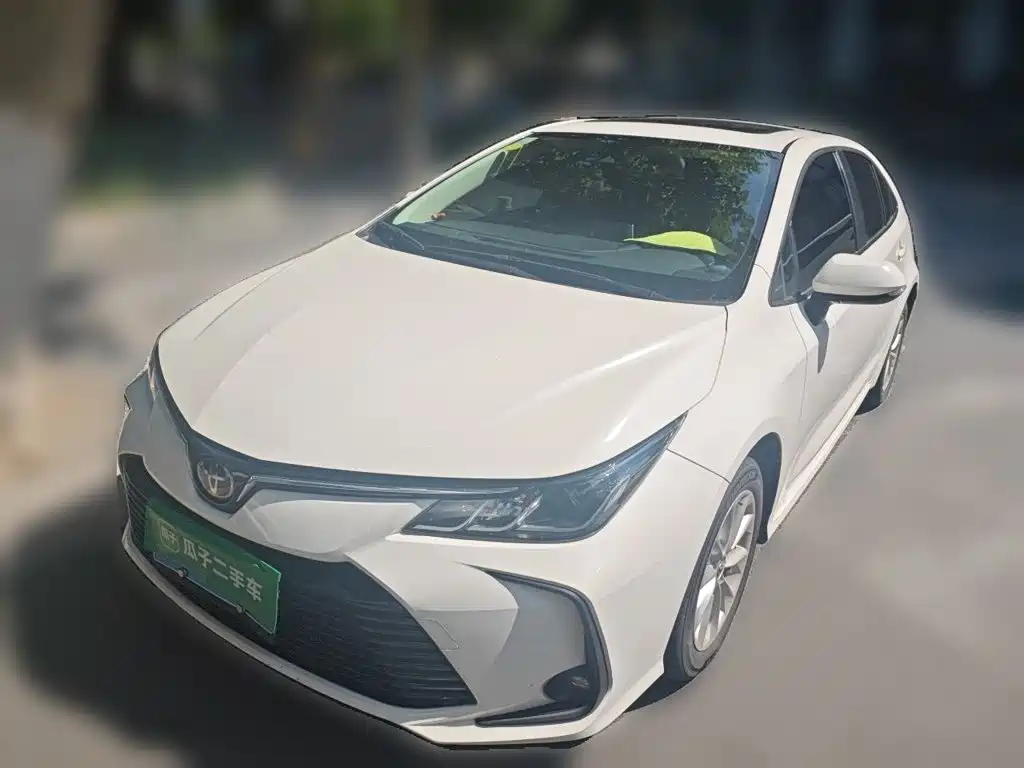 Toyota Corolla 2021 — пригон из Китая