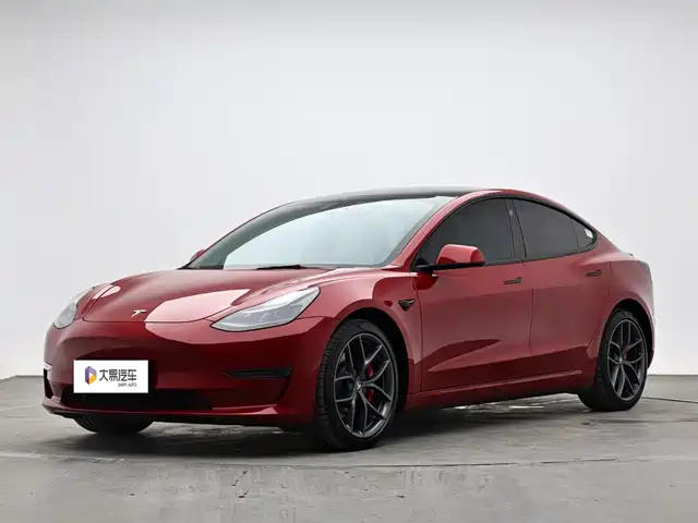 Tesla Model 3 Performance, высокопроизводительный полный привод