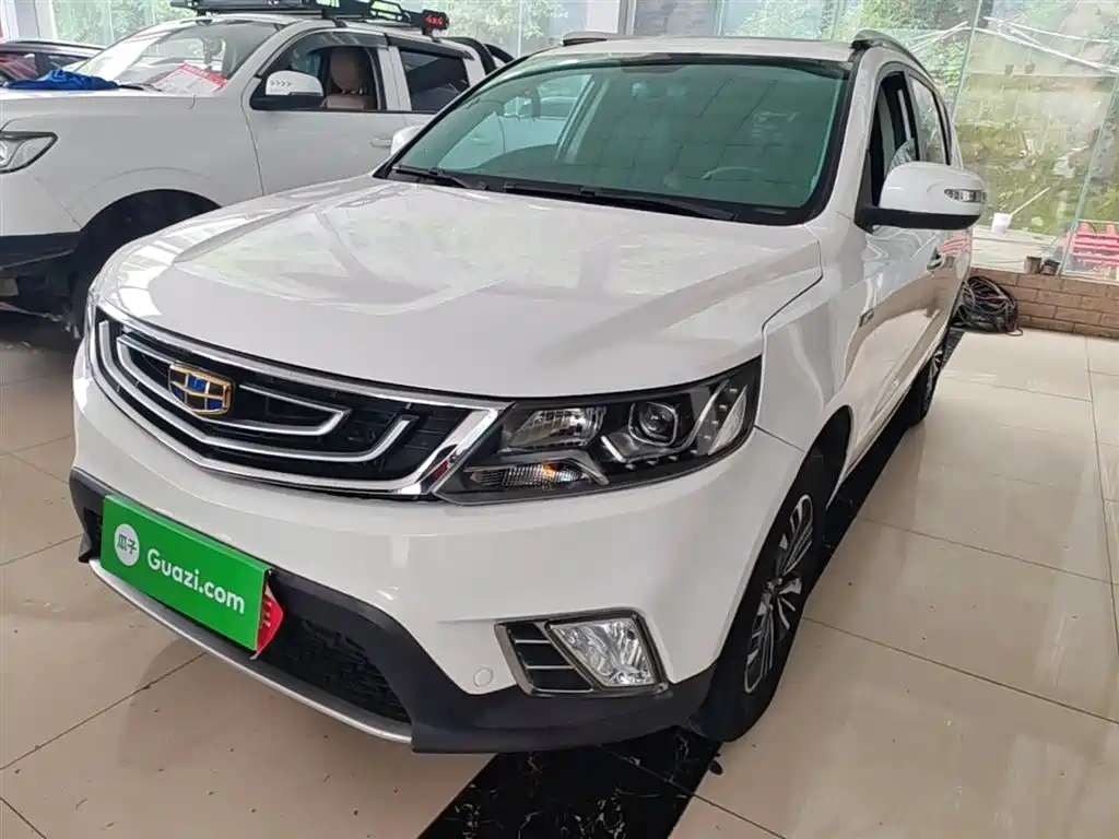 Geely Emgrand X6 2016 — пригон из Китая
