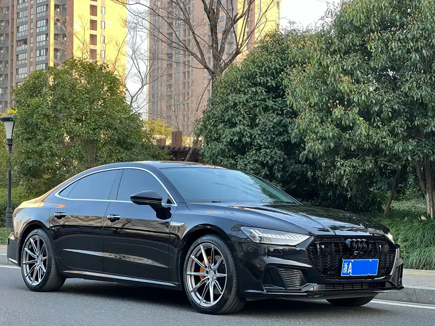 Audi A7L 2024 45TFSI quattro S-line Vision Edition Crystal Package фото 3
