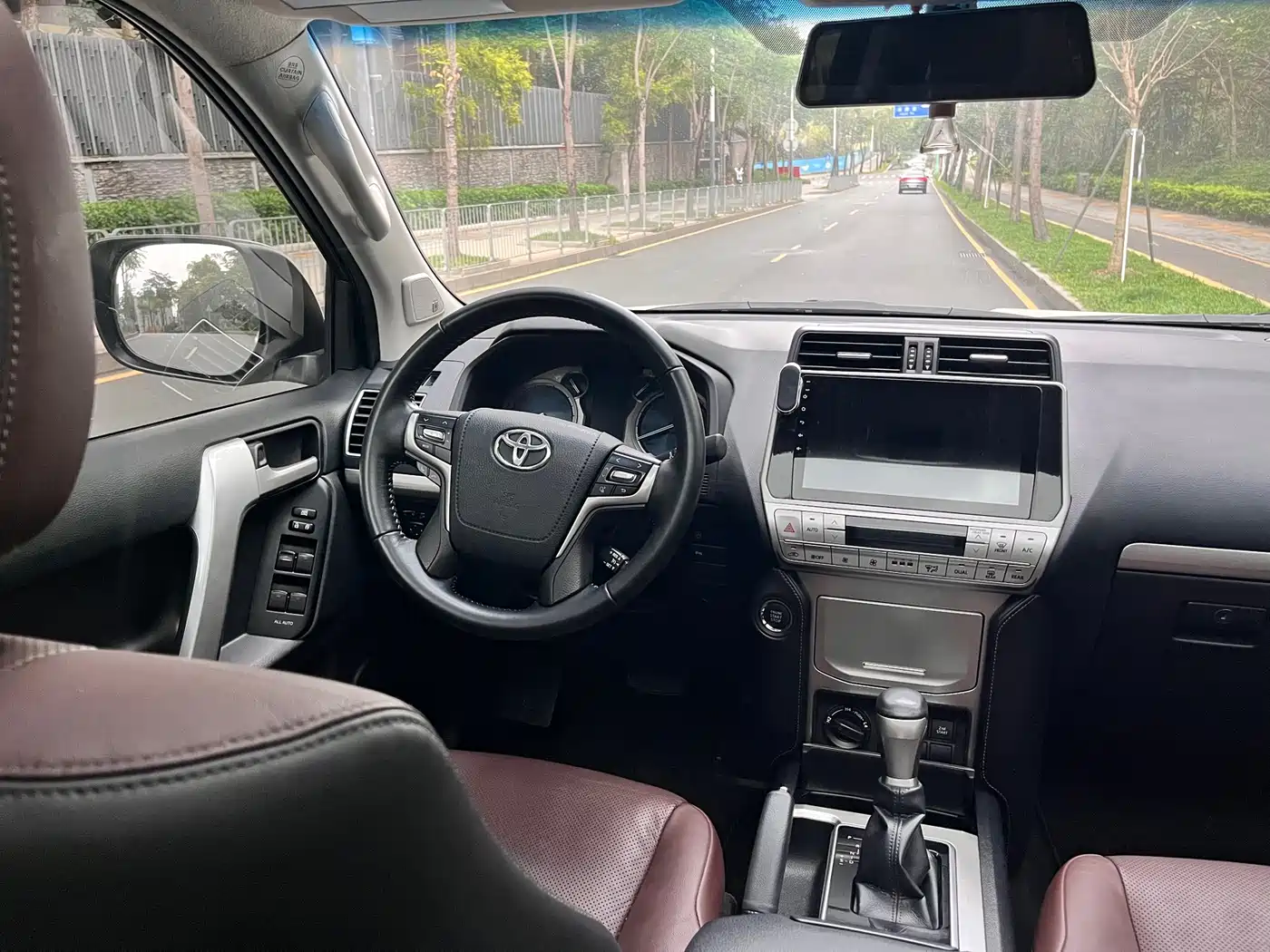 Toyota Prado 2018 3.5L Automatic TX-L NAVI Rear-mounted Spare Tire фото 14