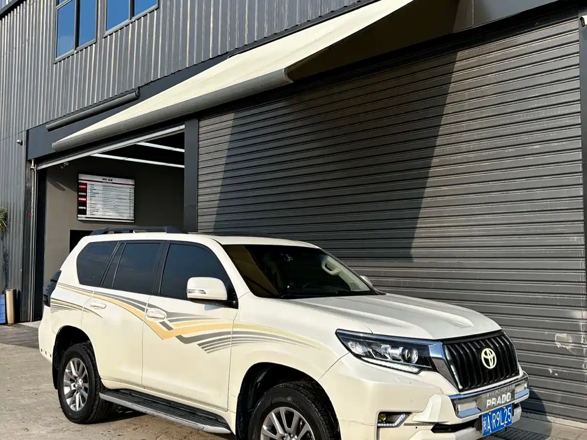 Toyota Prado 2018 3.5L Automatic TX-L Rear-mounted Spare Tire фото 7