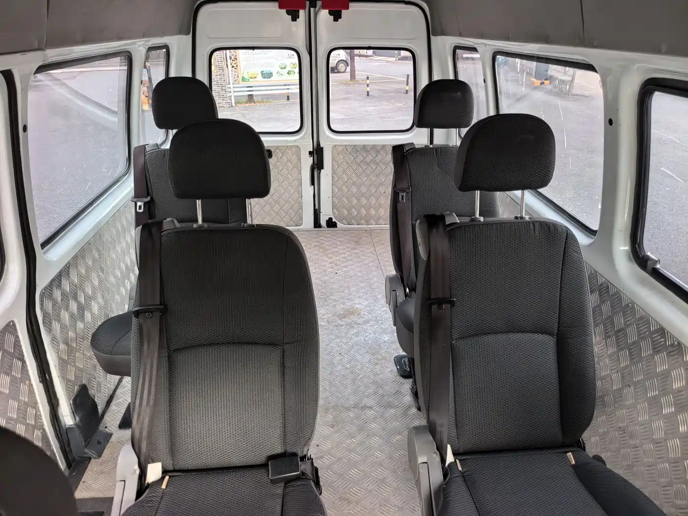 Jiangling Tesun 2021 2019 2.8T Commercial Smart Automatic Long Wheelbase Medium Roof 6-Seater Single Rear Tire China VI JX493