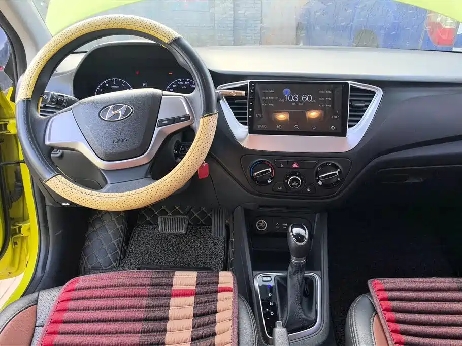 Hyundai Verna RV 2017 1.4L Automatic Cool Edition GLS China V фото 12