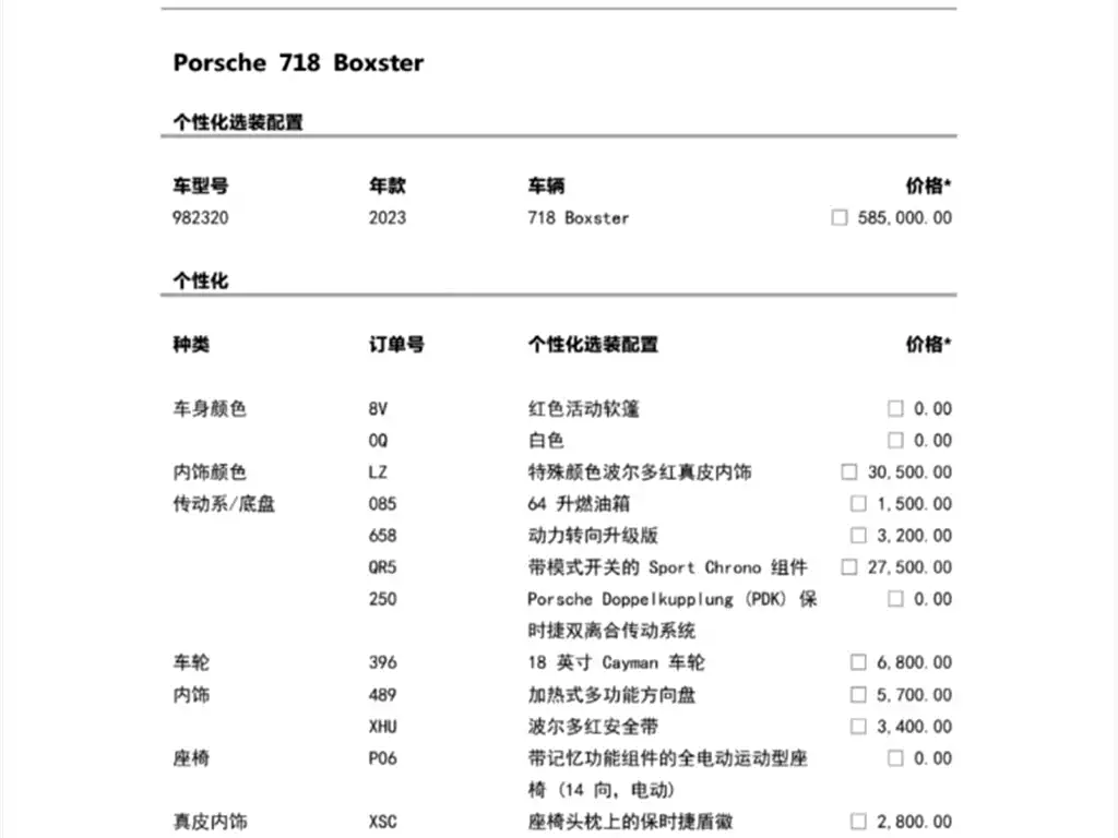 Porsche 718 2022 Boxster 2.0T фото 15
