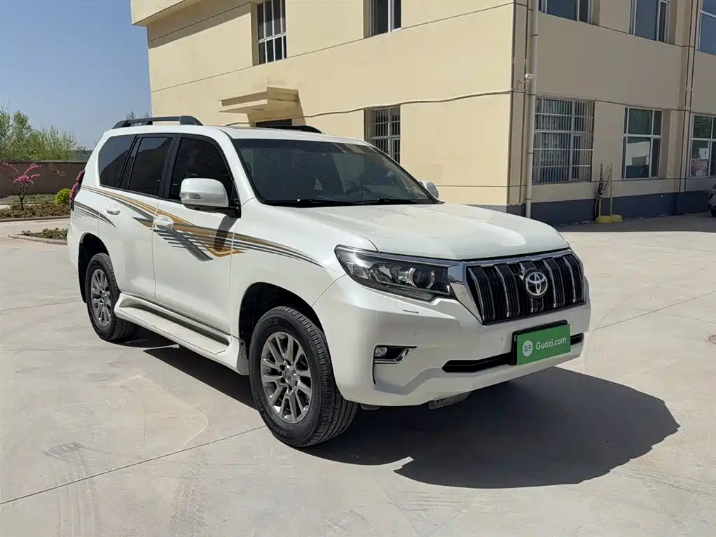 Toyota Prado 2018 3.5L Automatic TX-L NAVI Rear-mounted Spare Tire фото 4