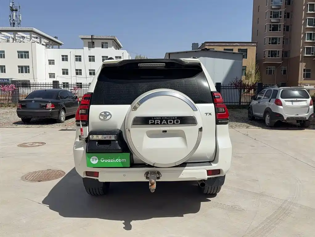 Toyota Prado 2018 3.5L Automatic TX-L NAVI Rear-mounted Spare Tire фото 7