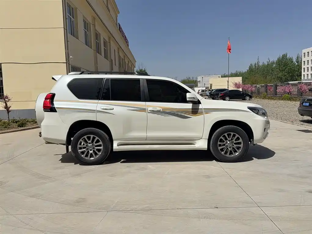 Toyota Prado 2018 3.5L Automatic TX-L NAVI Rear-mounted Spare Tire фото 5