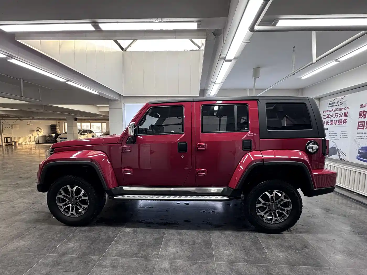 BAIC ORV Beijing Offroad BJ40 2023 2.0T Auto 4WD Urban Hunter Knight Edition фото 4