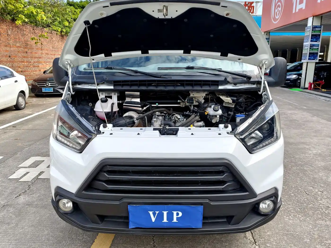 Jiangling Tesun 2021 2019 2.8T Commercial Short Wheelbase Medium Roof 6-Seater China VI JX493