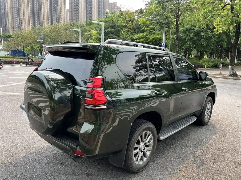 Toyota Prado 2018 3.5L Automatic TX-L Rear-mounted Spare Tire фото 6