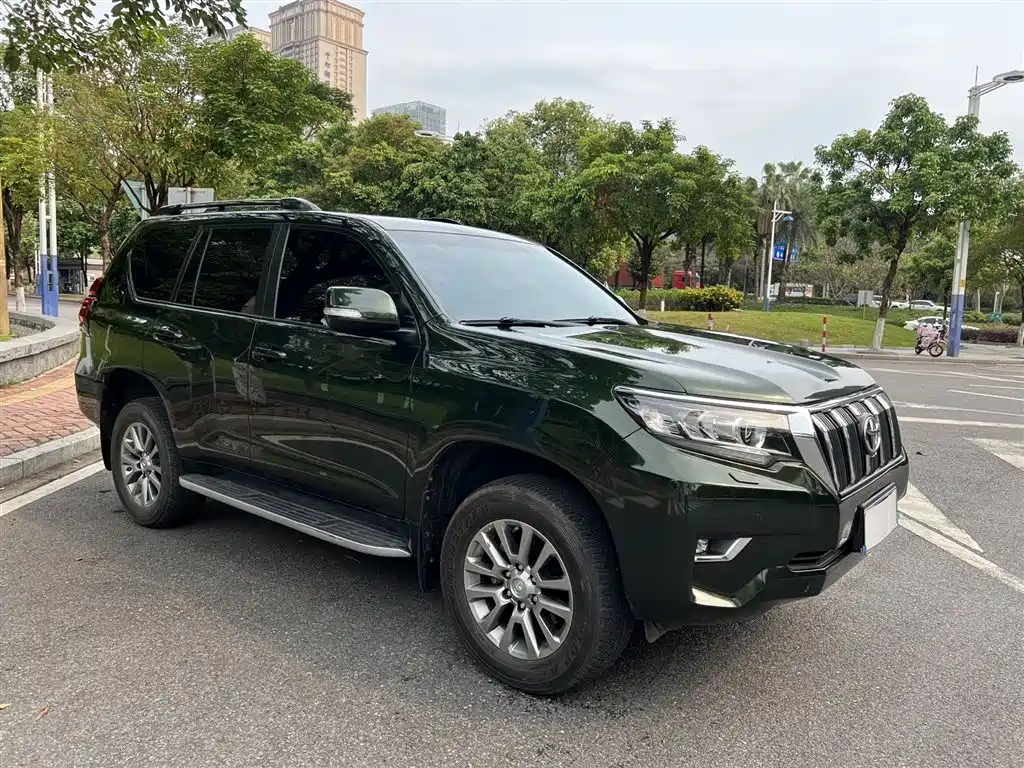 Toyota Prado 2018 3.5L Automatic TX-L Rear-mounted Spare Tire фото 3