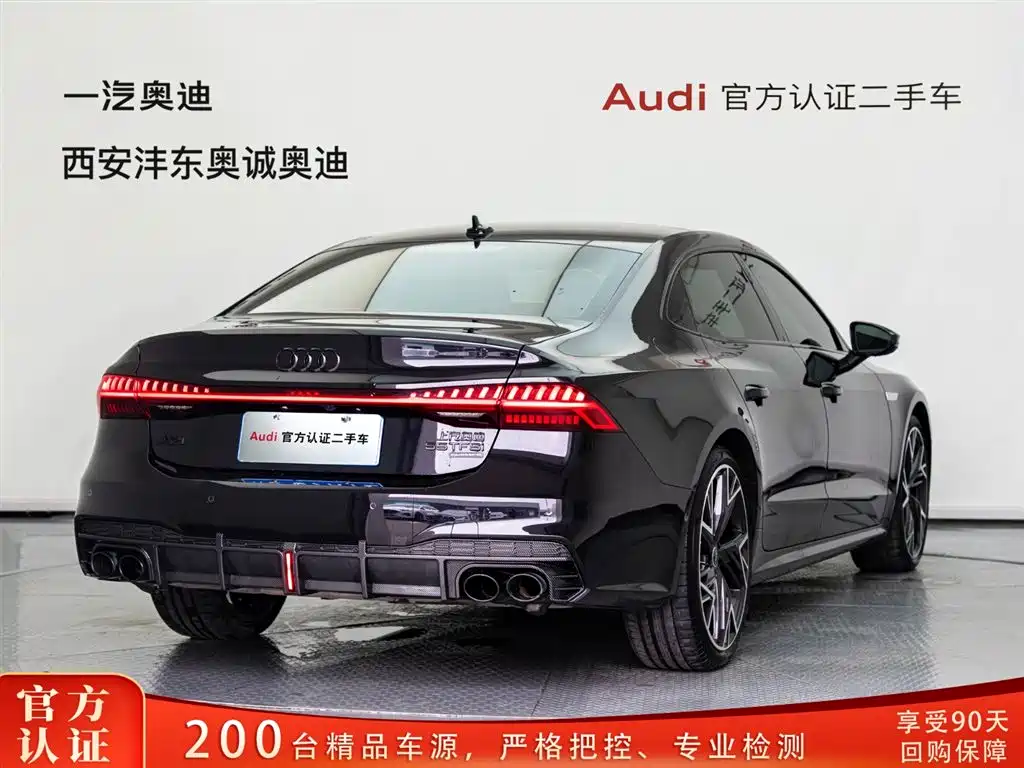 Audi A7L 2024 45 TFSI quattro S-line Black Warrior Edition фото 4