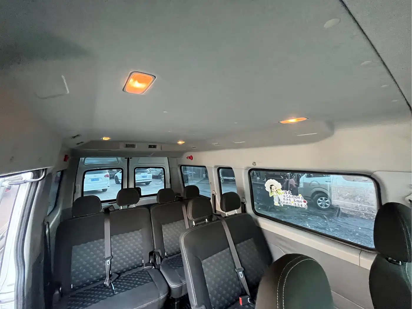SAIC Maxus Xintu V80 2024 Model PRO Business 6MT Long Wheelbase Medium Roof 147Ps 9-seater Three-row Non-commercial фото 13