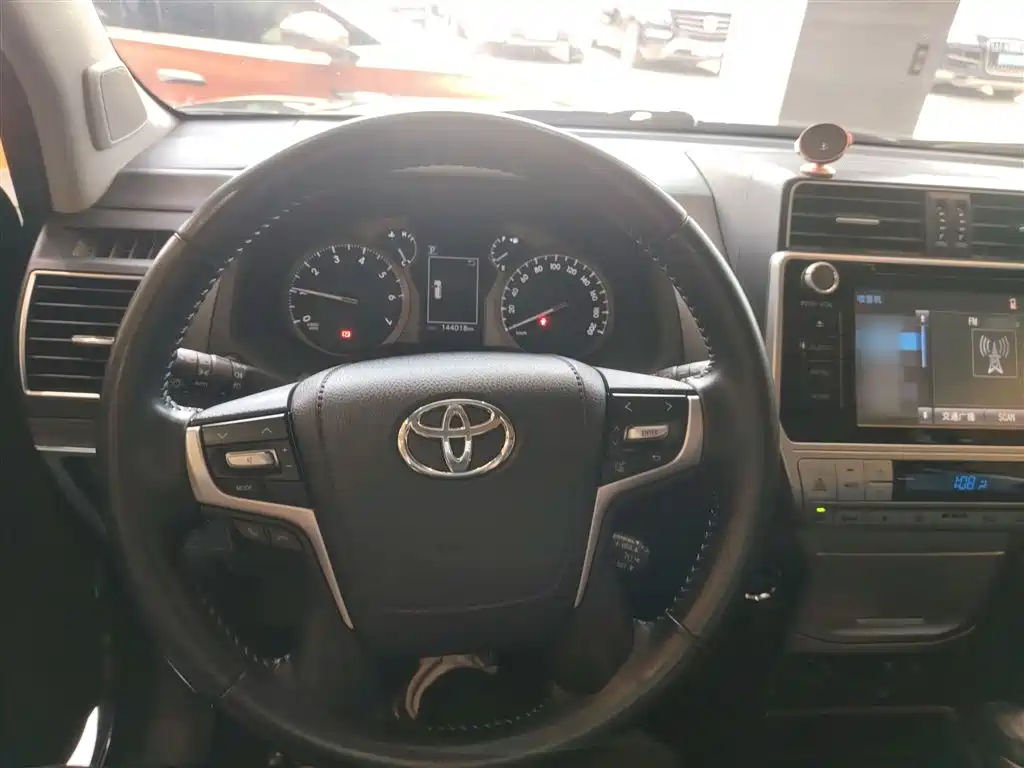 Toyota Prado 2018 3.5L Automatic TX-L Rear-mounted Spare Tire фото 11