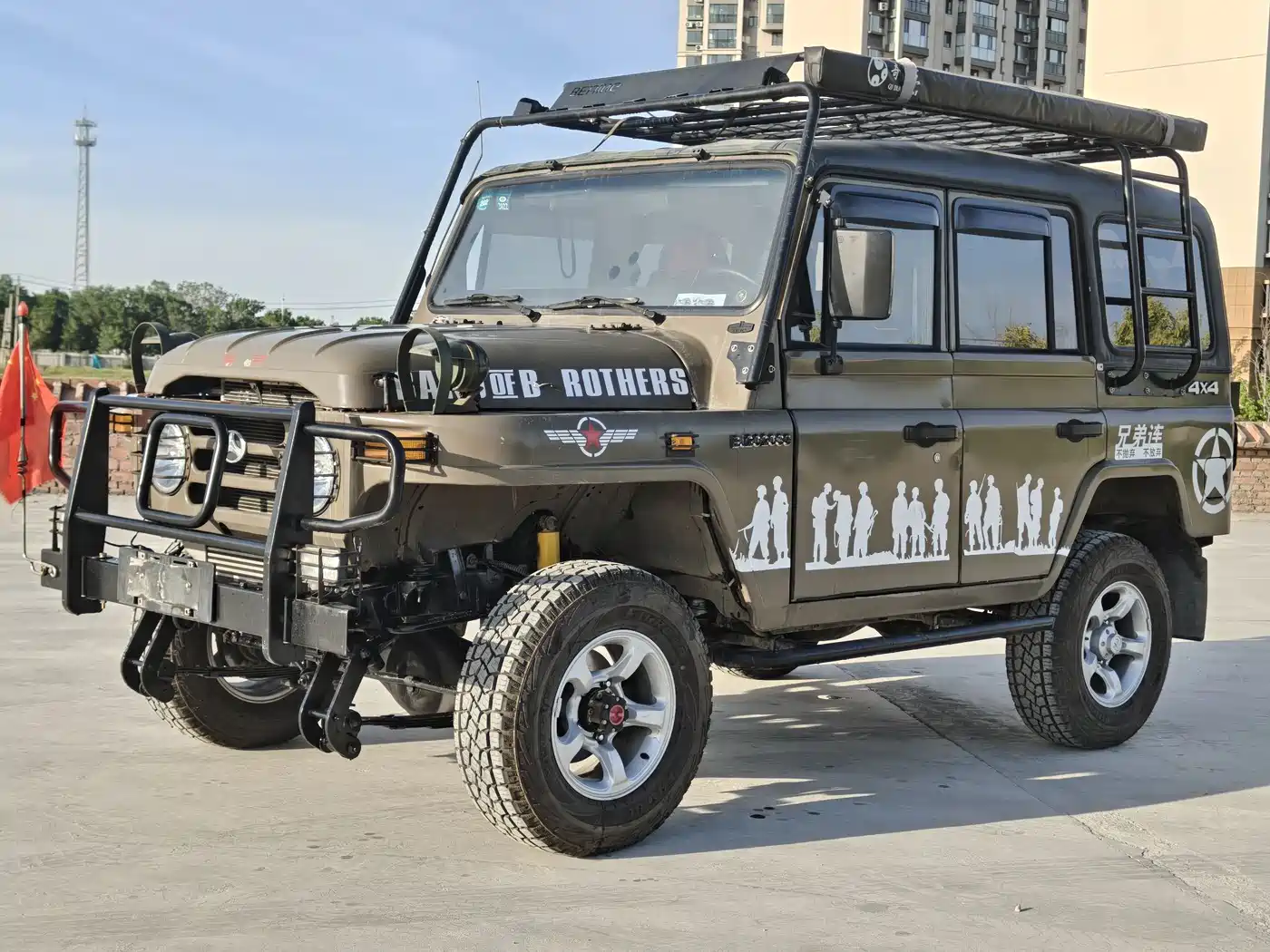 BAW (Beijing Automobile Works) 212 Classic 2020 2019 1.5T Square Door China VI