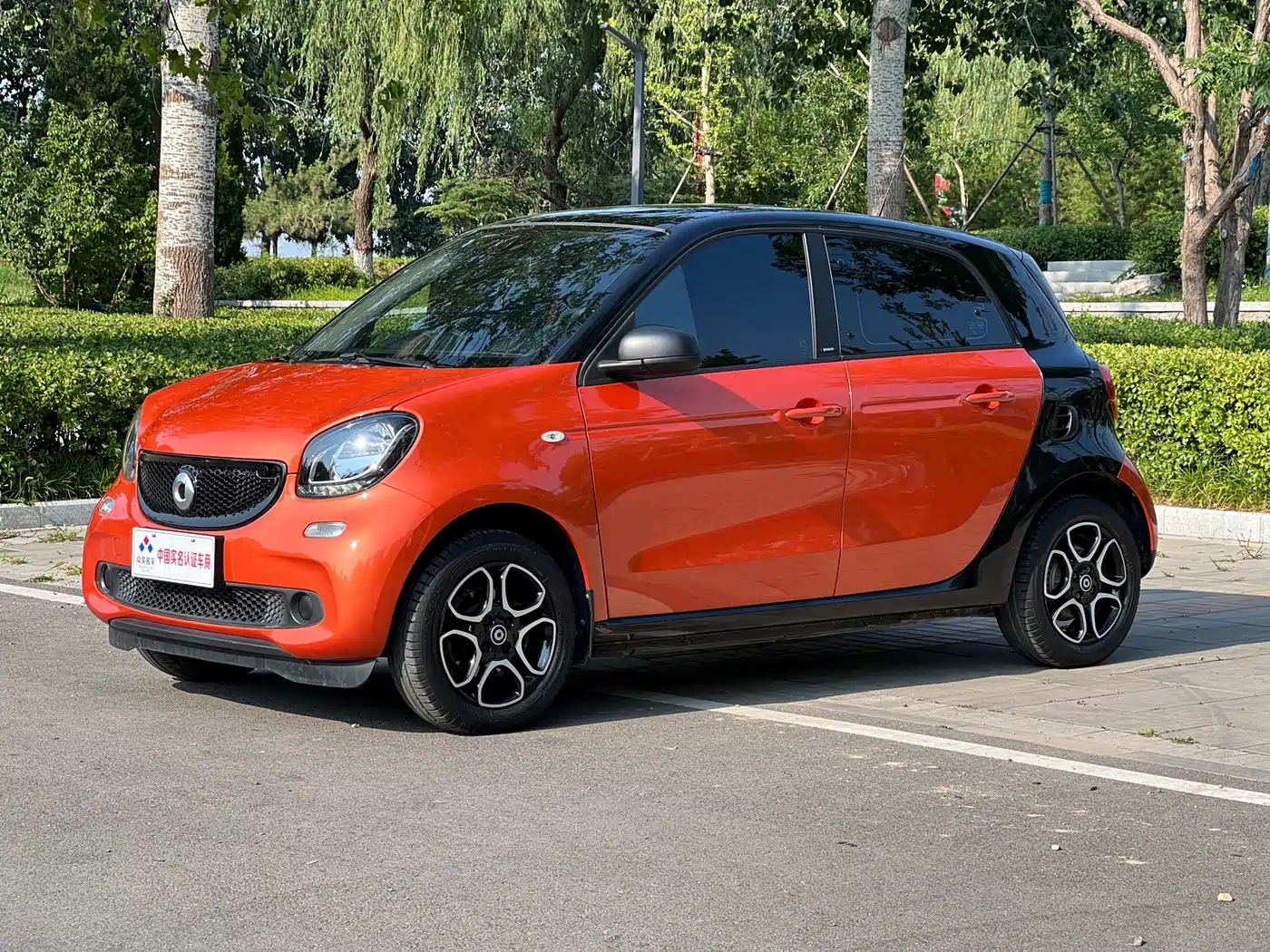 smart forfour 2019 2018 1.0L 52kW Passion Edition