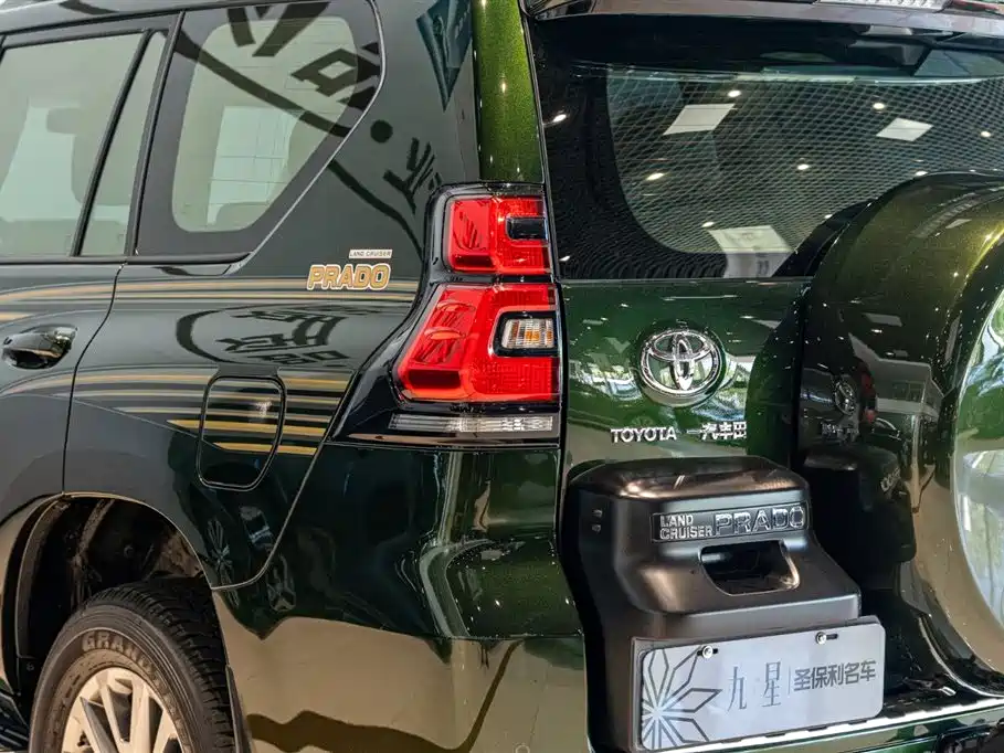 Toyota Prado 2018 3.5L Automatic TX-L NAVI Rear-mounted Spare Tire фото 19