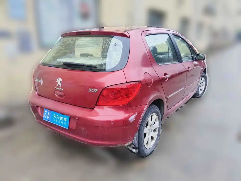 Peugeot 307 2011 2010 Hatchback 1.6L Automatic Comfort