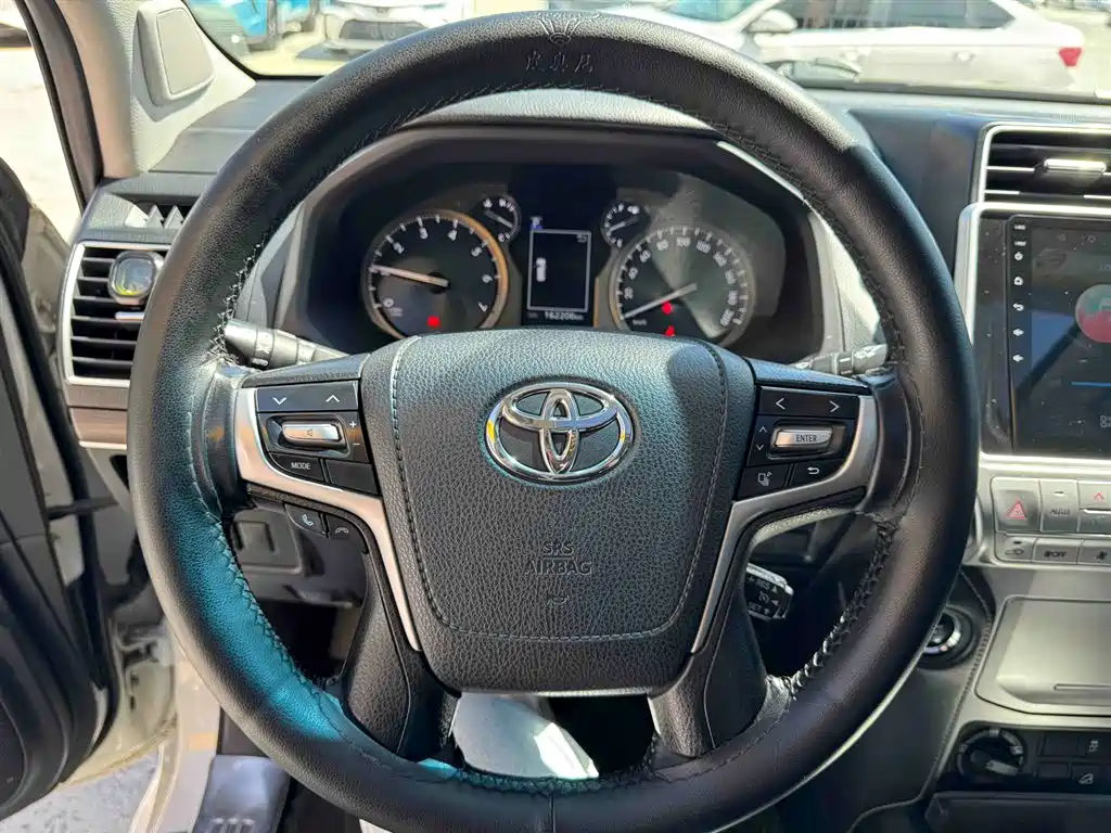 Toyota Prado 2018 3.5L Automatic TX-L Rear-mounted Spare Tire фото 15