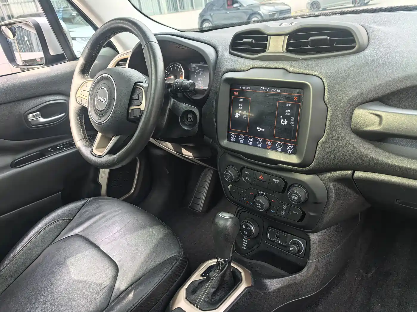 Jeep Renegade 2019 2018 Connected Large Screen Edition 180TS Automatic AWD All-round