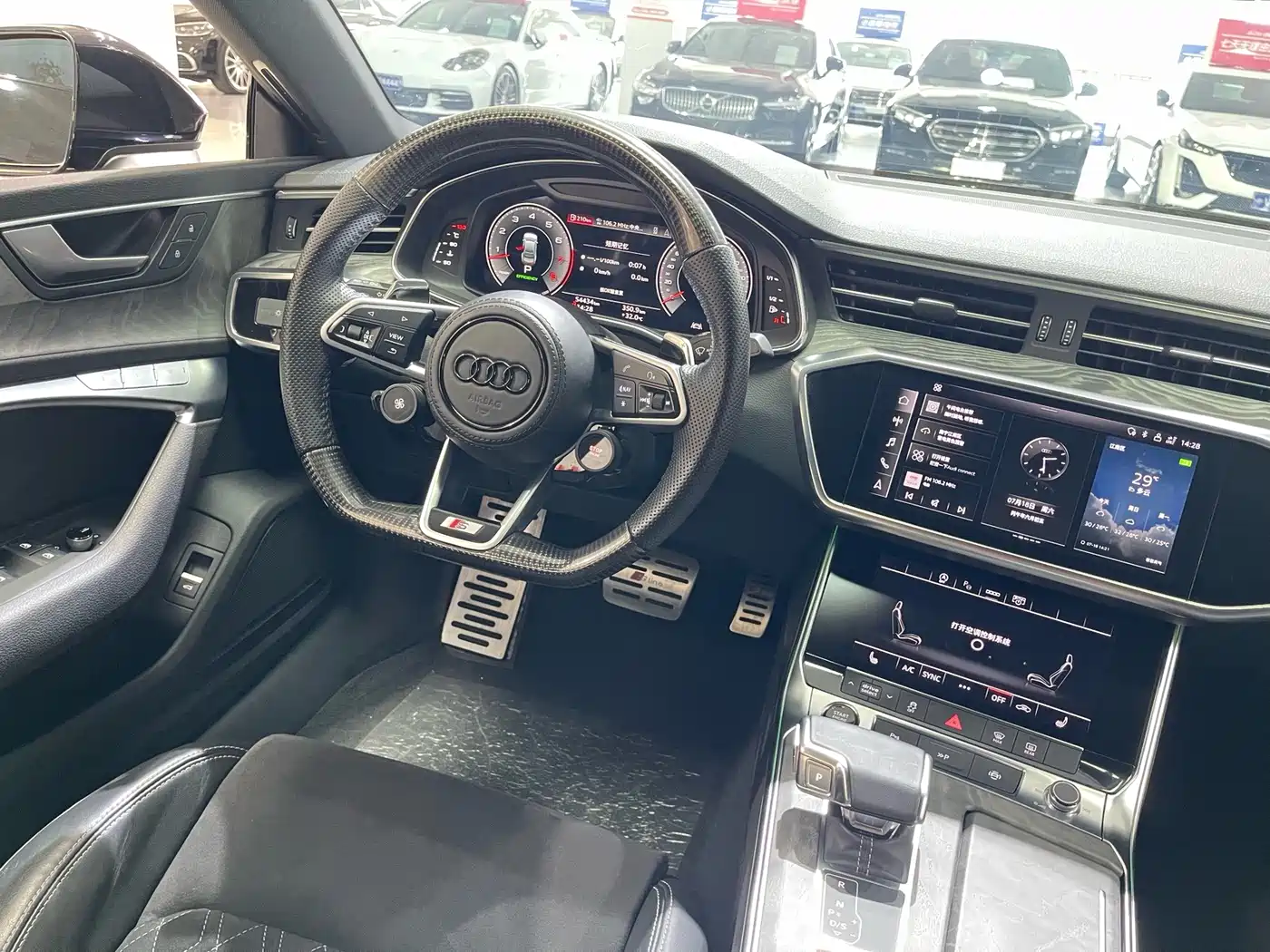 Audi A7L 2022 2022 55 TFSI quattro S-line Aspiration Edition Gloss Black Package