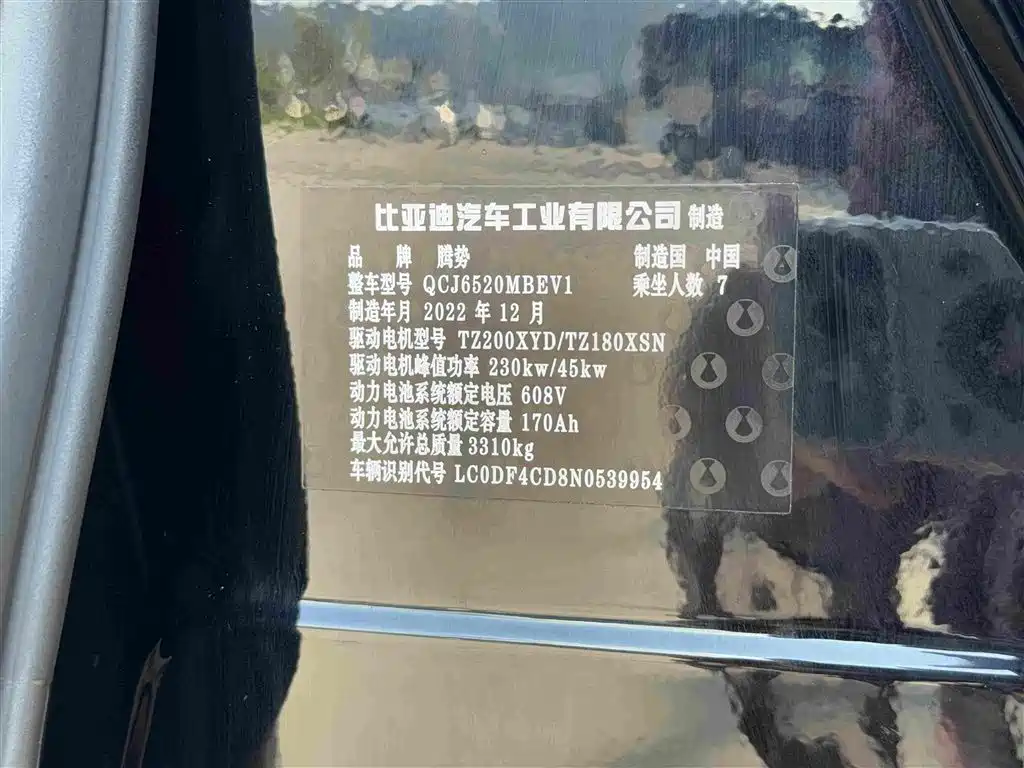 Denza D9 2023 2022 EV 600 4WD Prestige Model