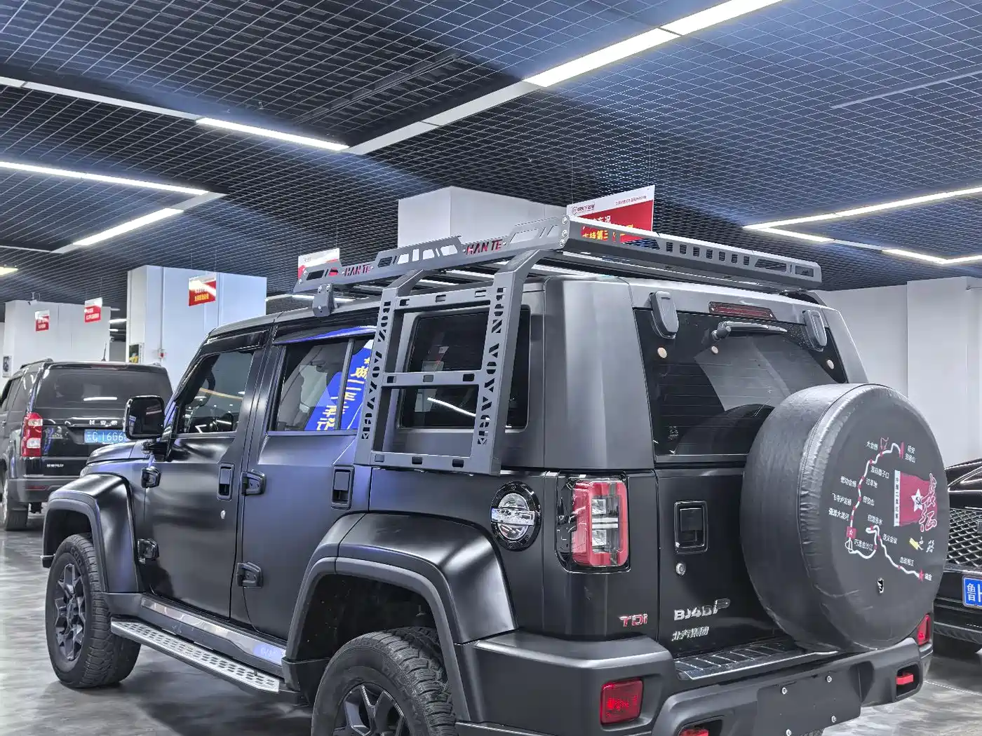 BAIC ORV Beijing Offroad BJ40 2023 2.0D Automatic 4WD Blade Hero Edition Knight Type фото 15
