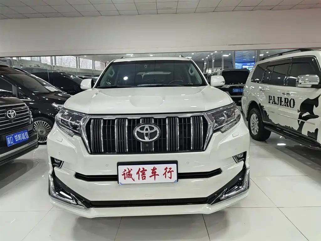 Toyota Prado 2018 3.5L Automatic TX-L Rear-mounted Spare Tire фото 2