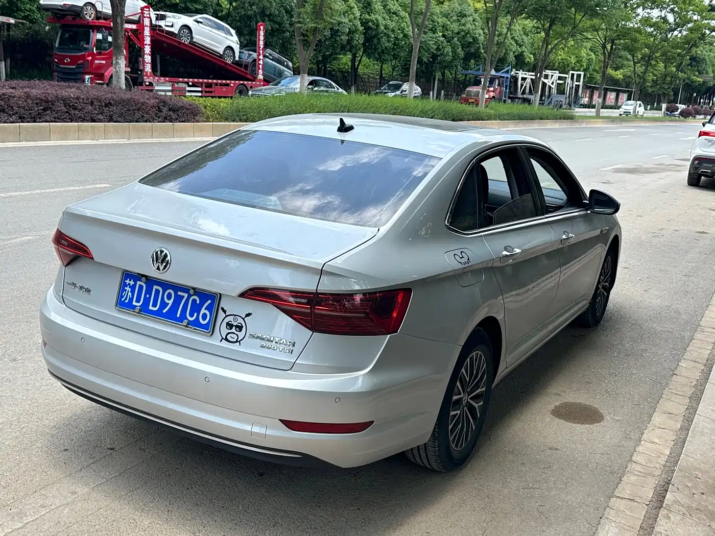 Volkswagen Sagitar 2021 280TSI DSG Comfort Smart Connect Edition фото 6