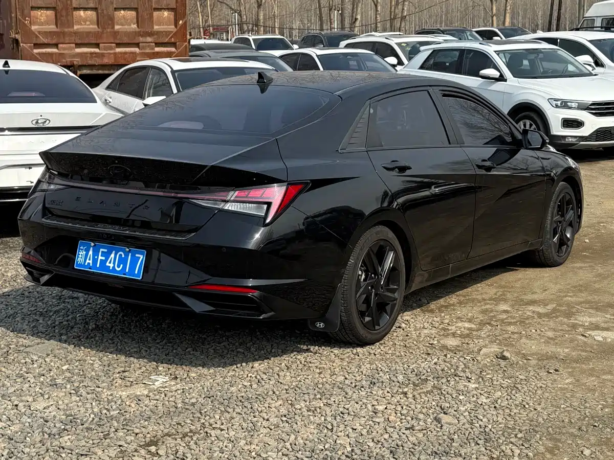 Hyundai Elantra 2022 1.5L CVT LUX Black Knight Limited Edition фото 5