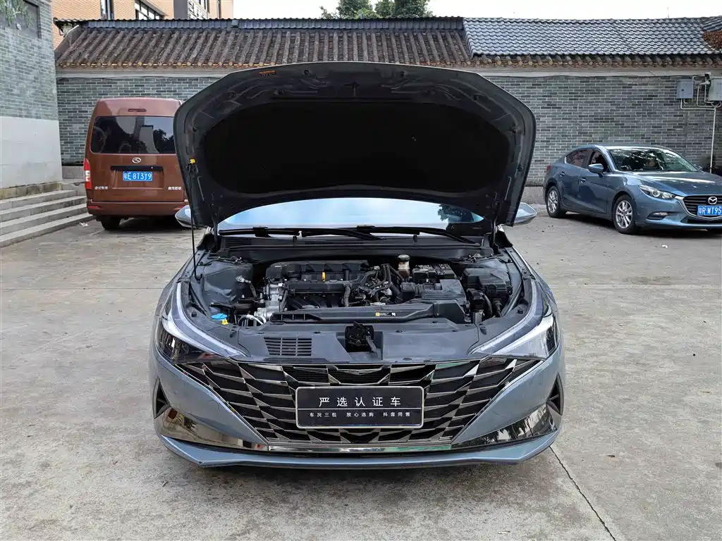 Hyundai Elantra 2021 1.5L CVT LUX Premium Edition фото 14