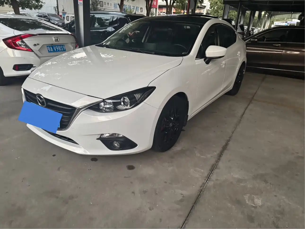 Mazda Mazda3 Axela 2016 — пригон из Китая