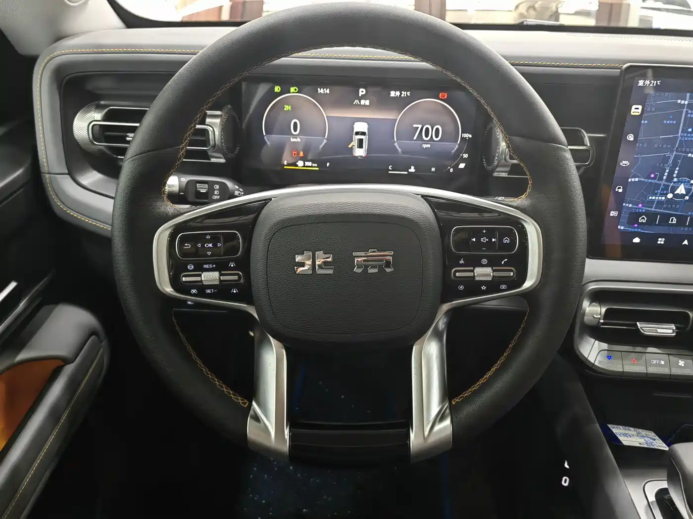 BAIC ORV Beijing Offroad BJ40 2024 2.0T New Urban Hunter Edition Knight фото 13