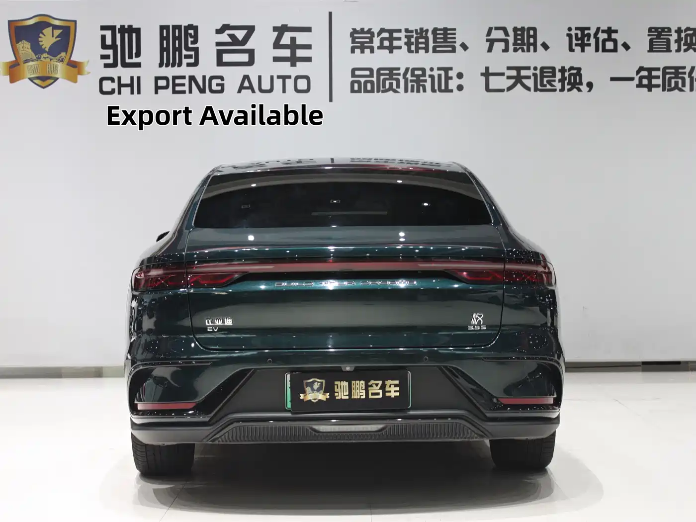 BYD Han 2022 EV 610KM AWD Qianshan Green Limited Edition фото 5