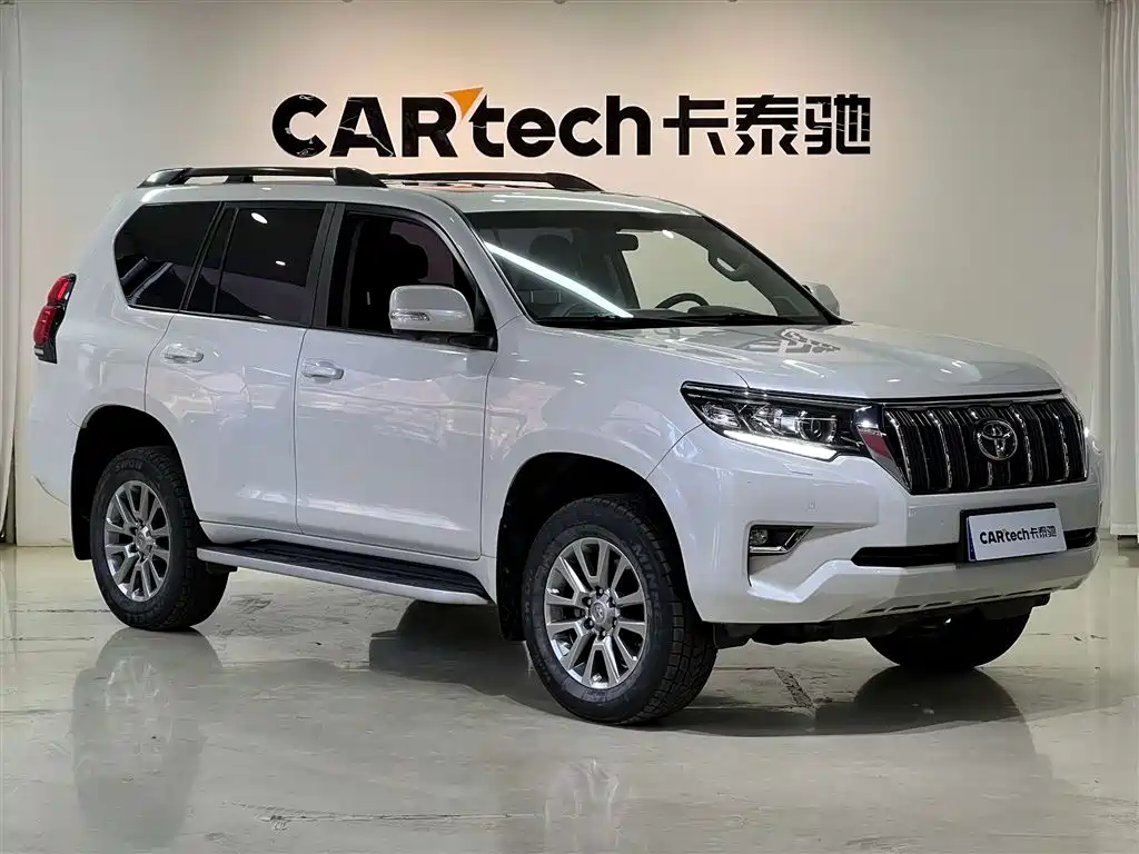 Toyota Prado 2018 3.5L Automatic TX-L Rear-mounted Spare Tire фото 2