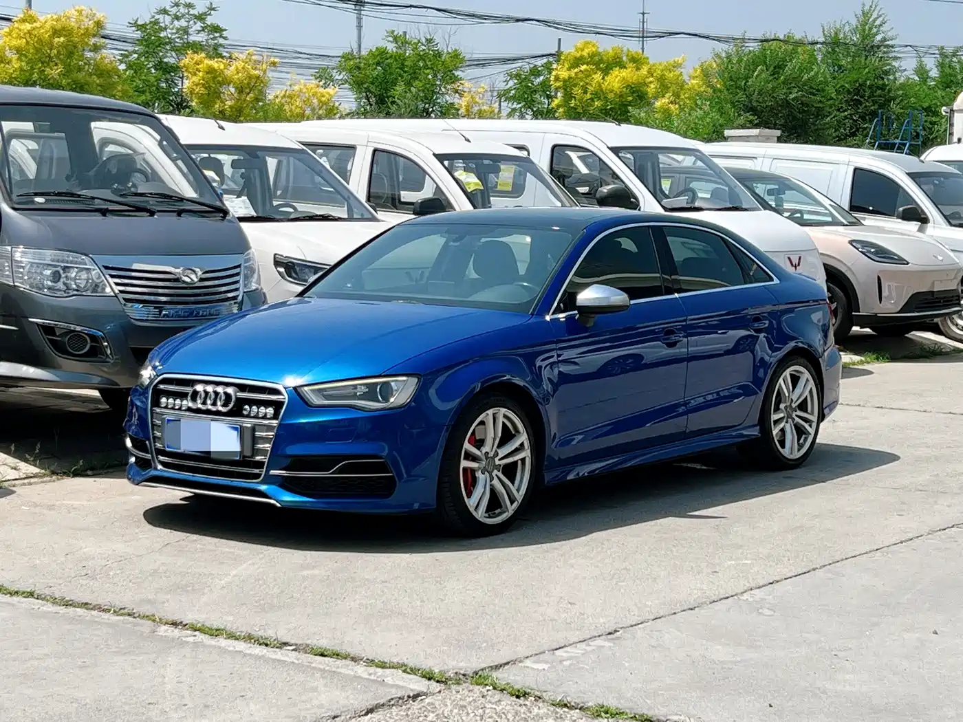 Audi S3, 2015 год