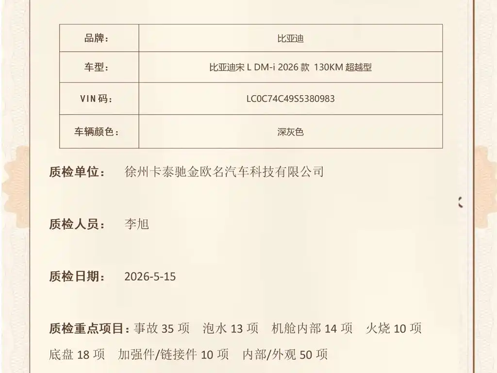 BYD Song L DM-i 2026 DM-i Smart Edition 130KM Superior фото 31