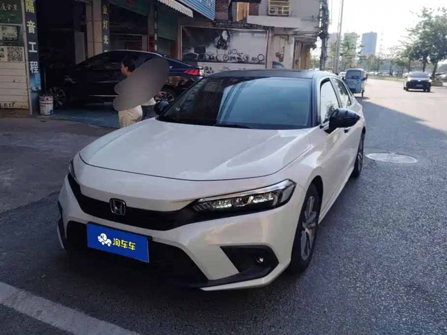 Honda Civic 2022 — пригон из Китая