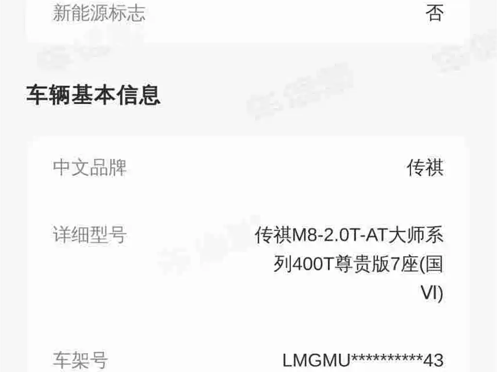 GAC Trumpchi Trumpchi M8 2024 Master Series 400T Premium Edition фото 5