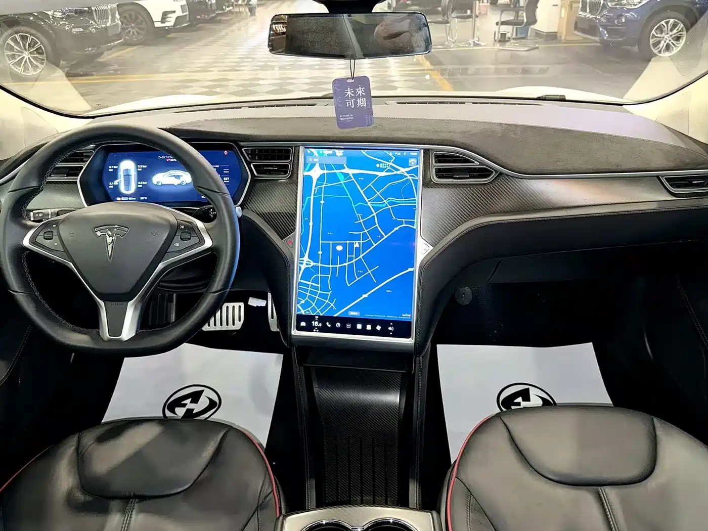 Tesla Model S 2015 2014 Model S P85